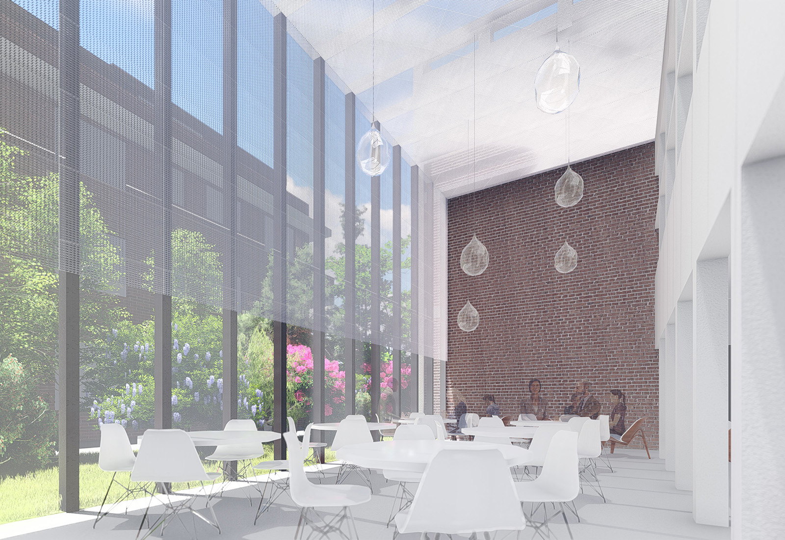 Manly Sydney hotel render atrio